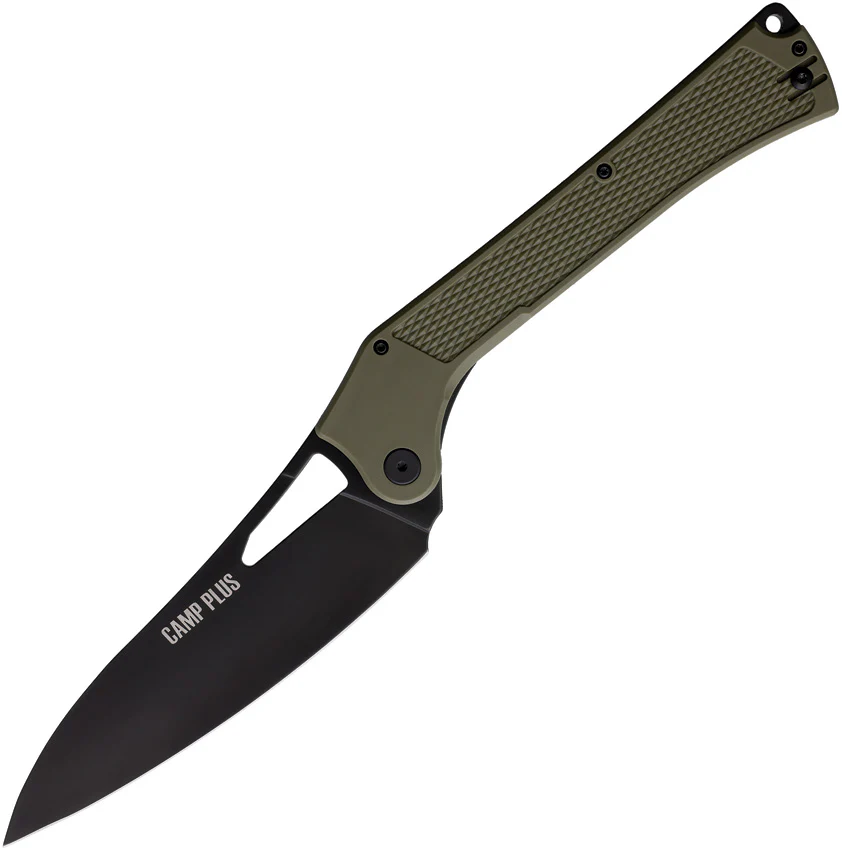 Camp Plus Linerlock - Green (Boxed)