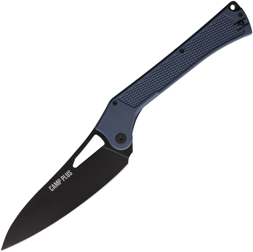 Camp Plus Linerlock - Gray (Clam Packed)