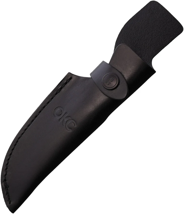 Caper Black Leather Sheath